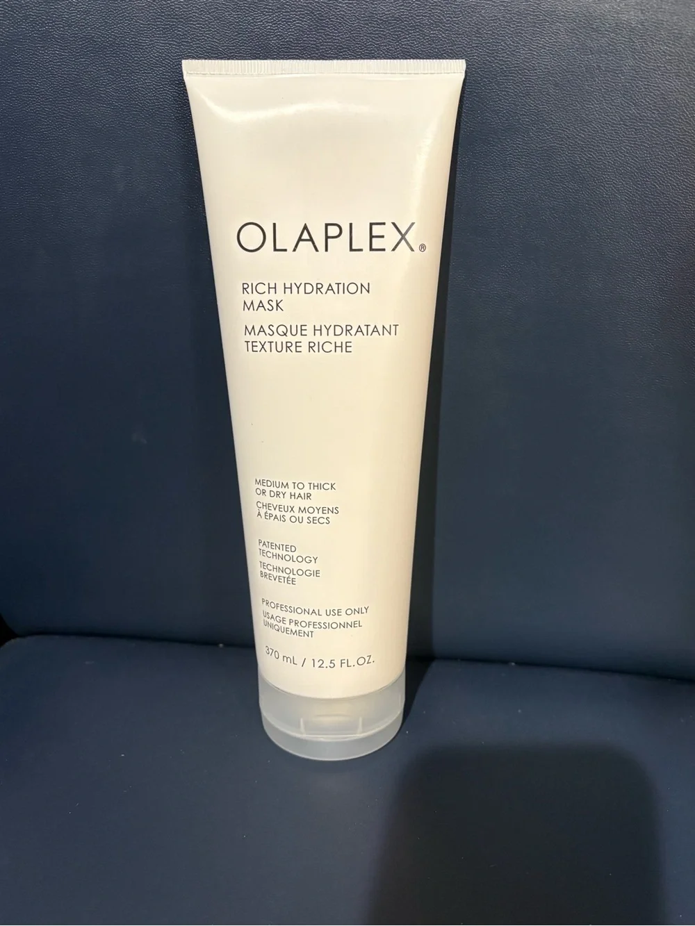 OLAPLEX Rich Hydration Mask - Cream and Black Text